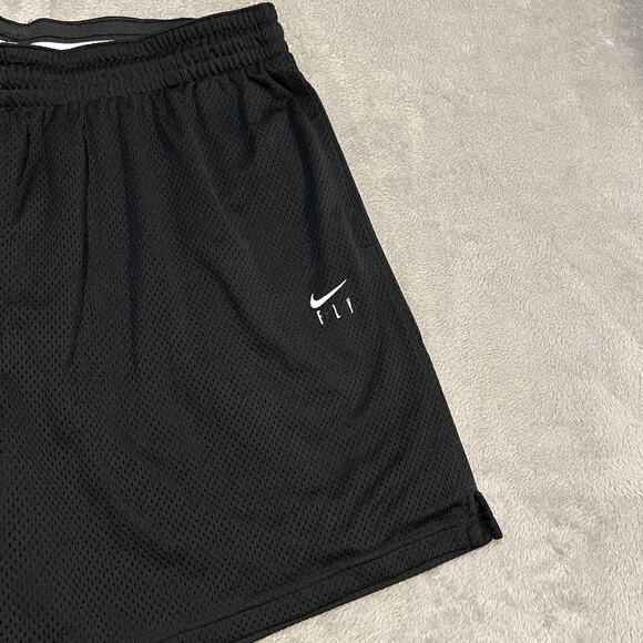 Nike Dri-FIT Fly Shorts Womens 2XL Black Athletic Workout Basketball CU4573-010 - Picture 2 of 12